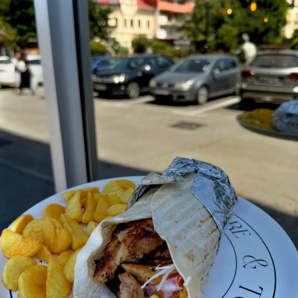Tortilja kebab s krompirom