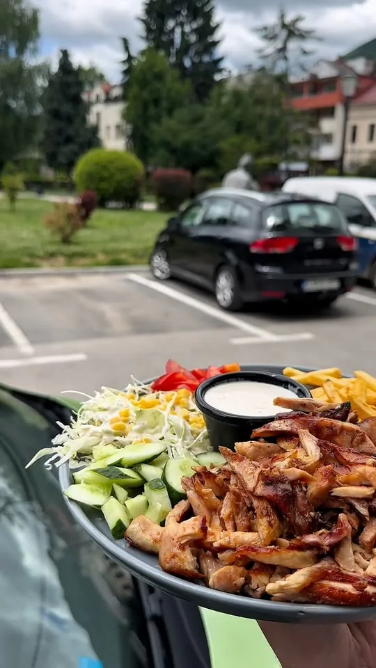 Kebab na plati
